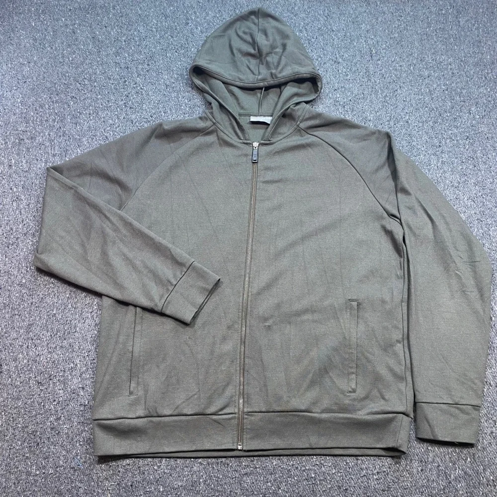 32 Degrees Heat Hoodie Jogger Set Sz XL Mens Green Athleisure Loungewear Zip Up